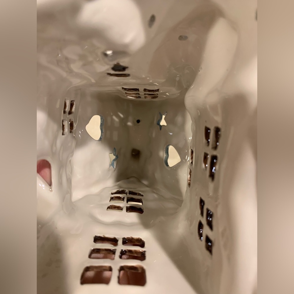 Yankee Candle Winter Snowmen Tea light / Fairy Light Village House - Picture 8 of 8